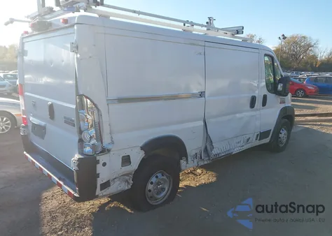 2022 Ram Promaster 1500 Low Roof 136 Wb from USA, damaged, VIN 3C6LRVAG0NE115697